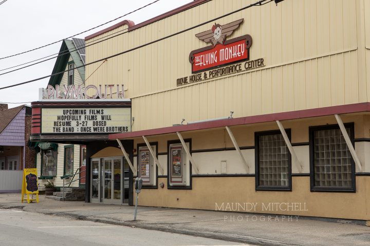 Downtown theater marquis