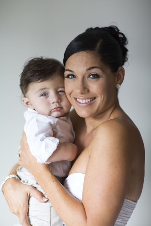 Bride & Baby