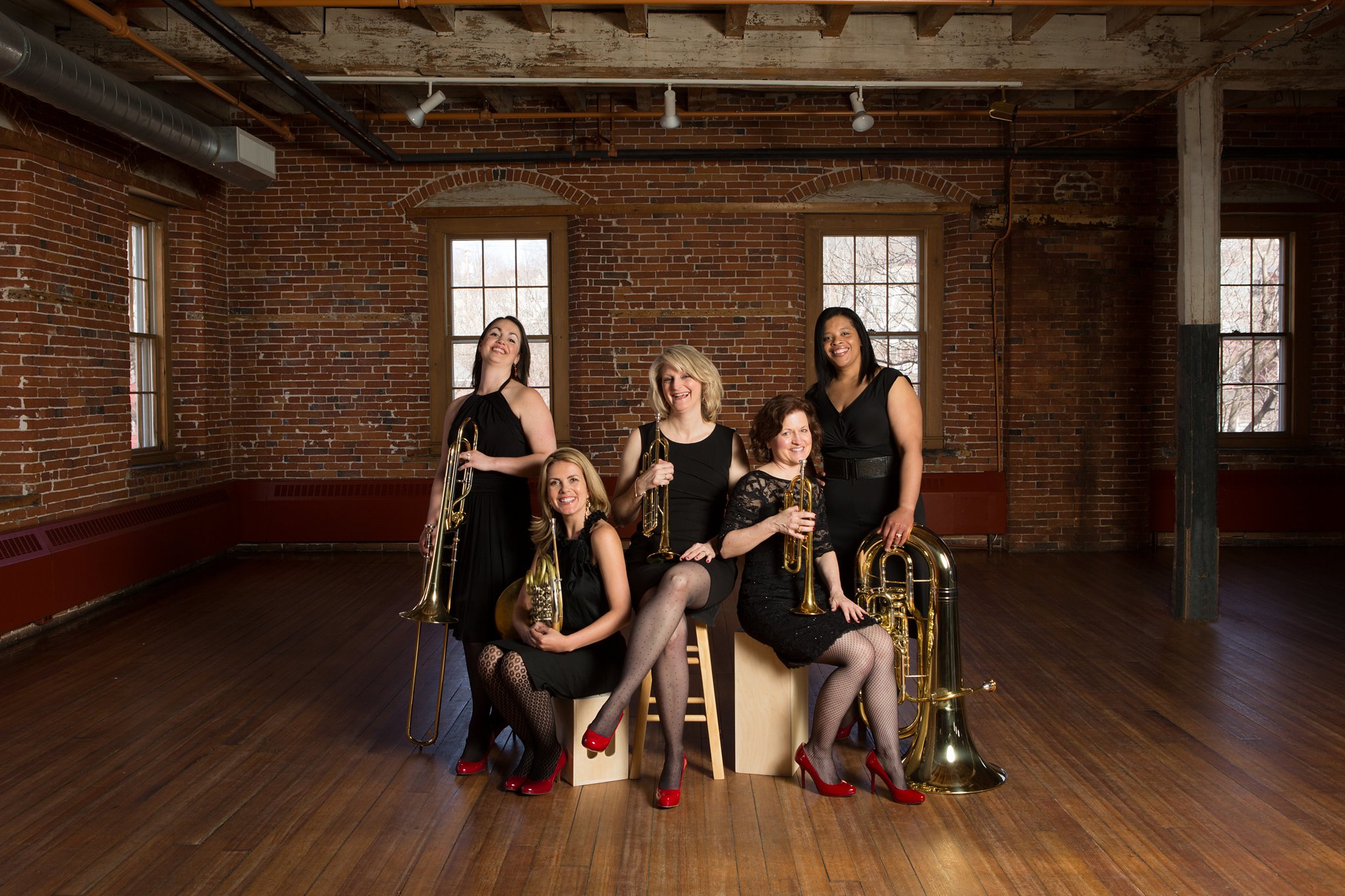 Stiletto Brass Quintet Belknap Mill Band, 2014-04-22_0003.jpg