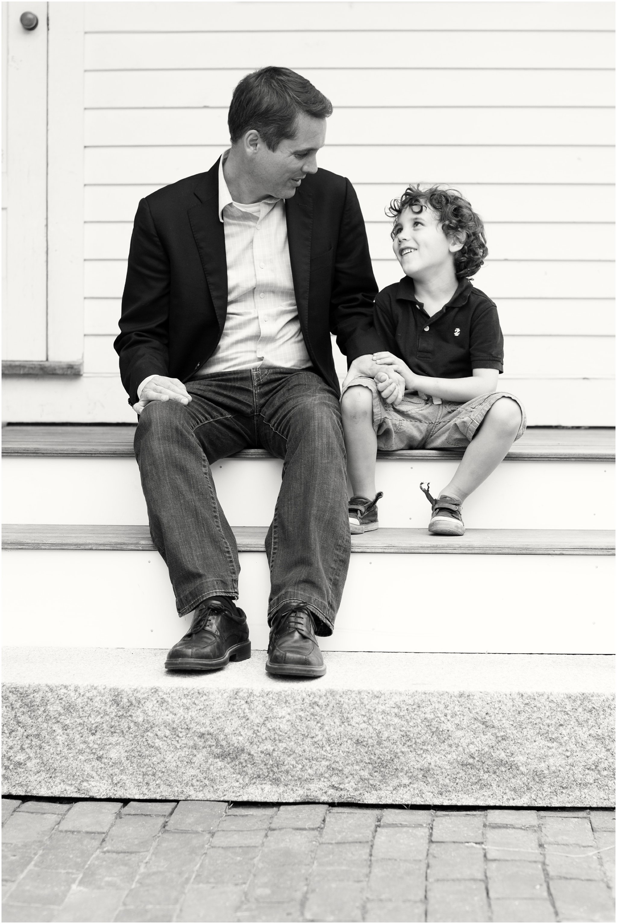 father and young son