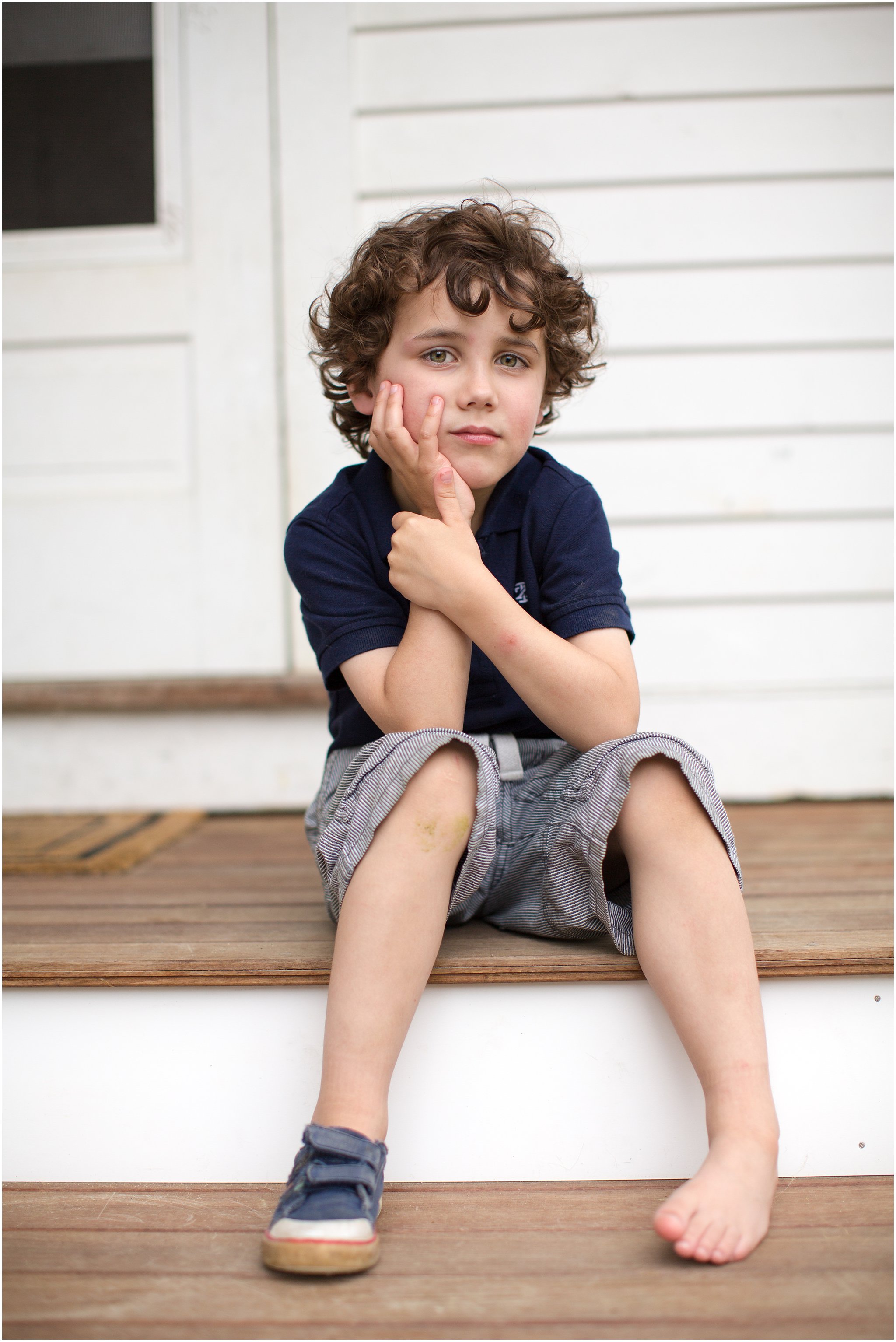 portrait of young boy
