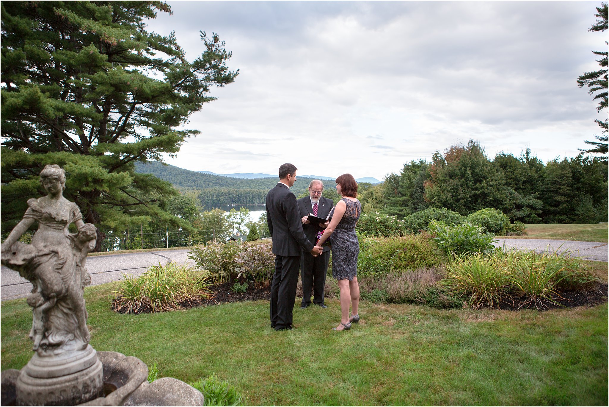 garden wedding ceremony