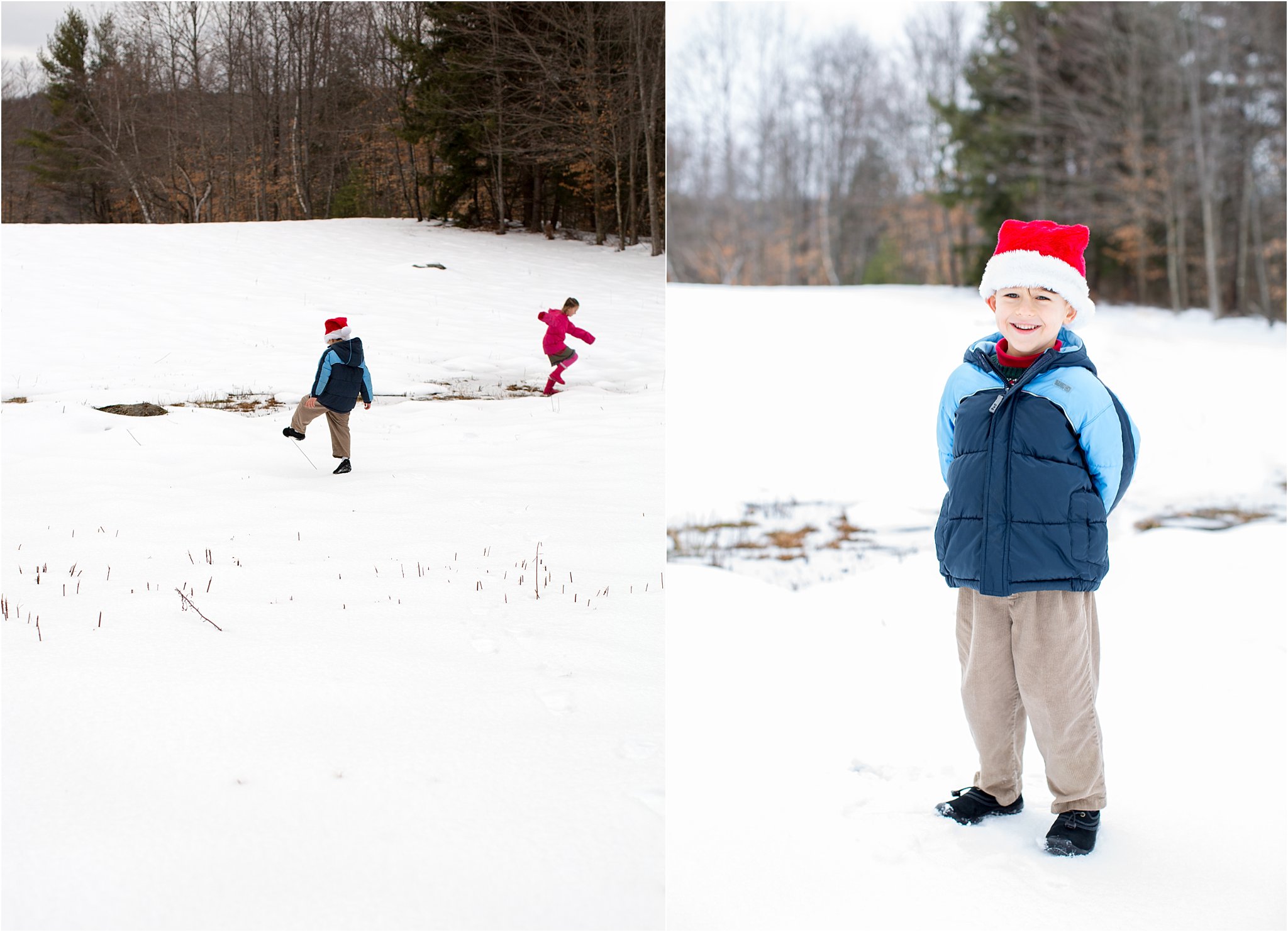 Children playing in a field