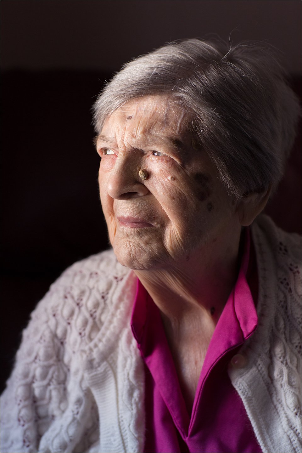 101-year-old (C) Maundy Mitchell