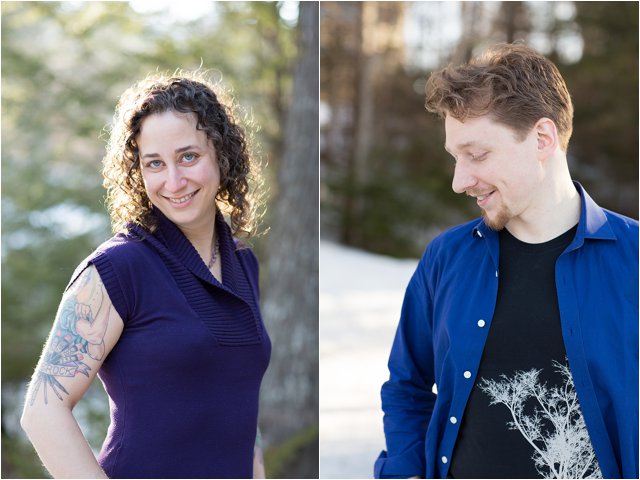 Outdoor Portraits of Bride- & Groom-to-be