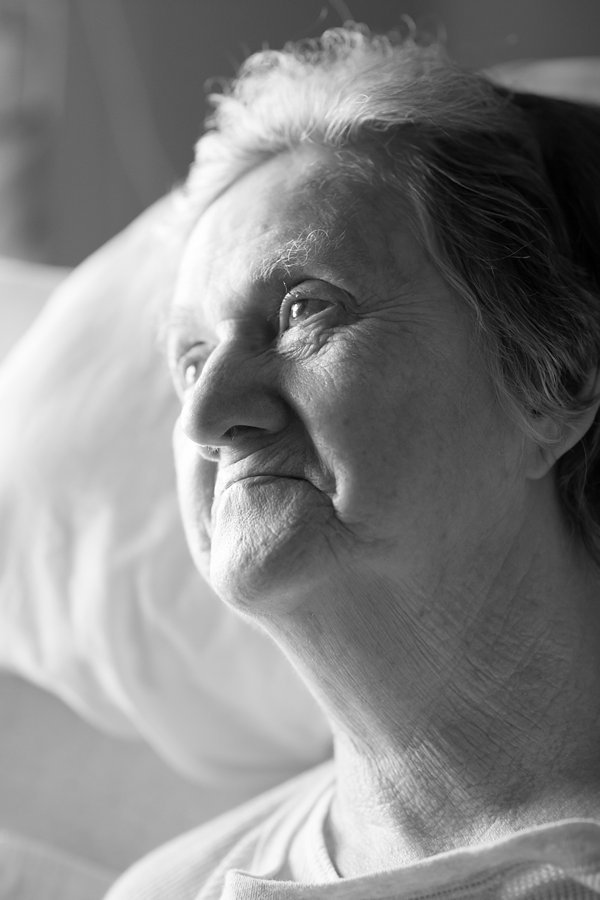 Portrait of Happy Elderly Woman II