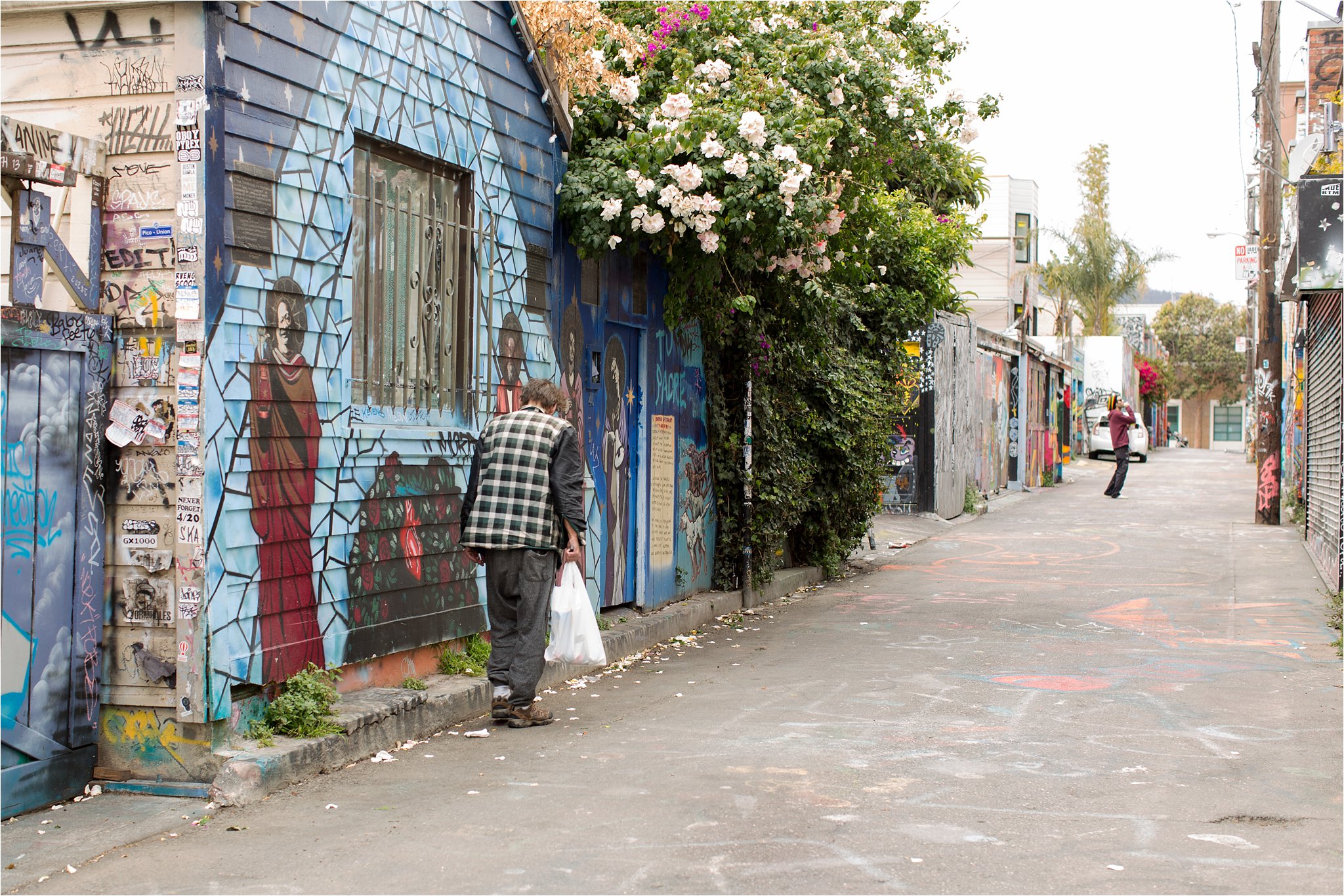 Clarion Alley Homeless Man