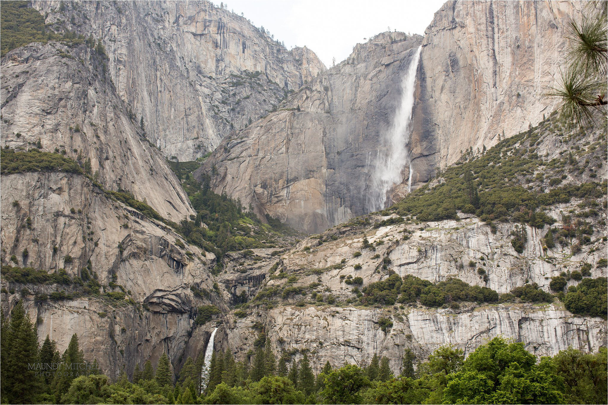 Waterfalls in Yosemite National Park
