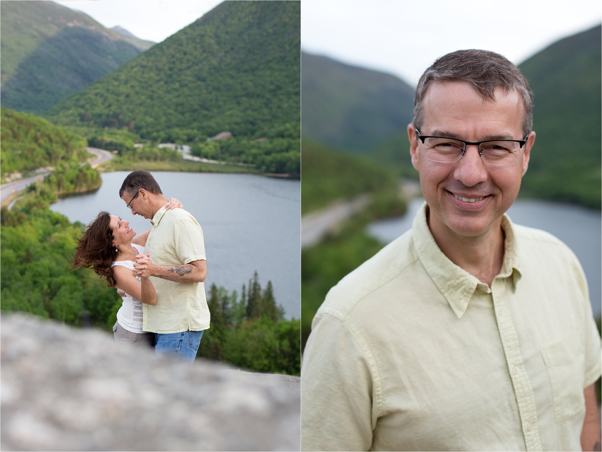 Franconia Notch engagement photos