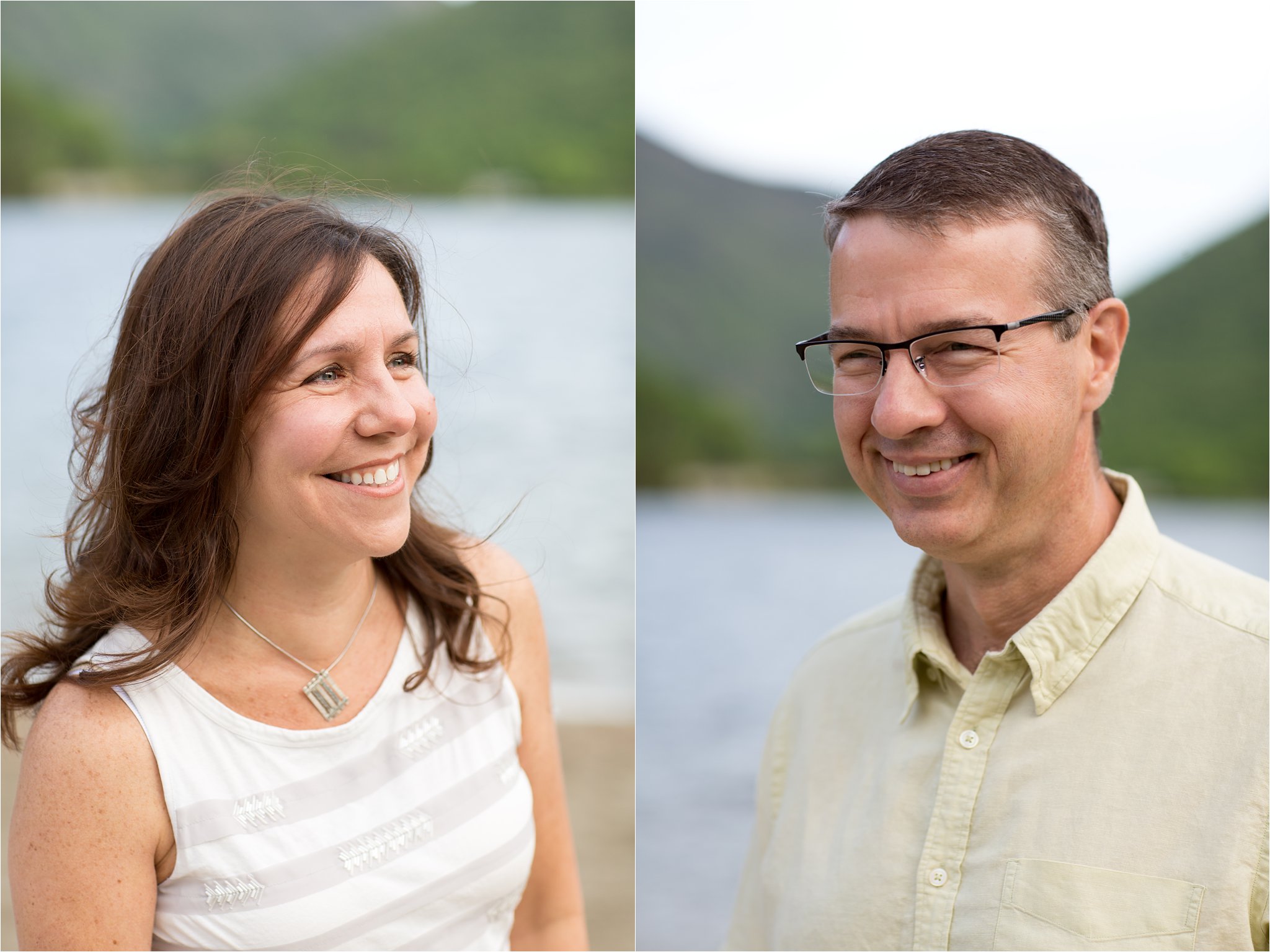 Bride-to-be and groom-to-be