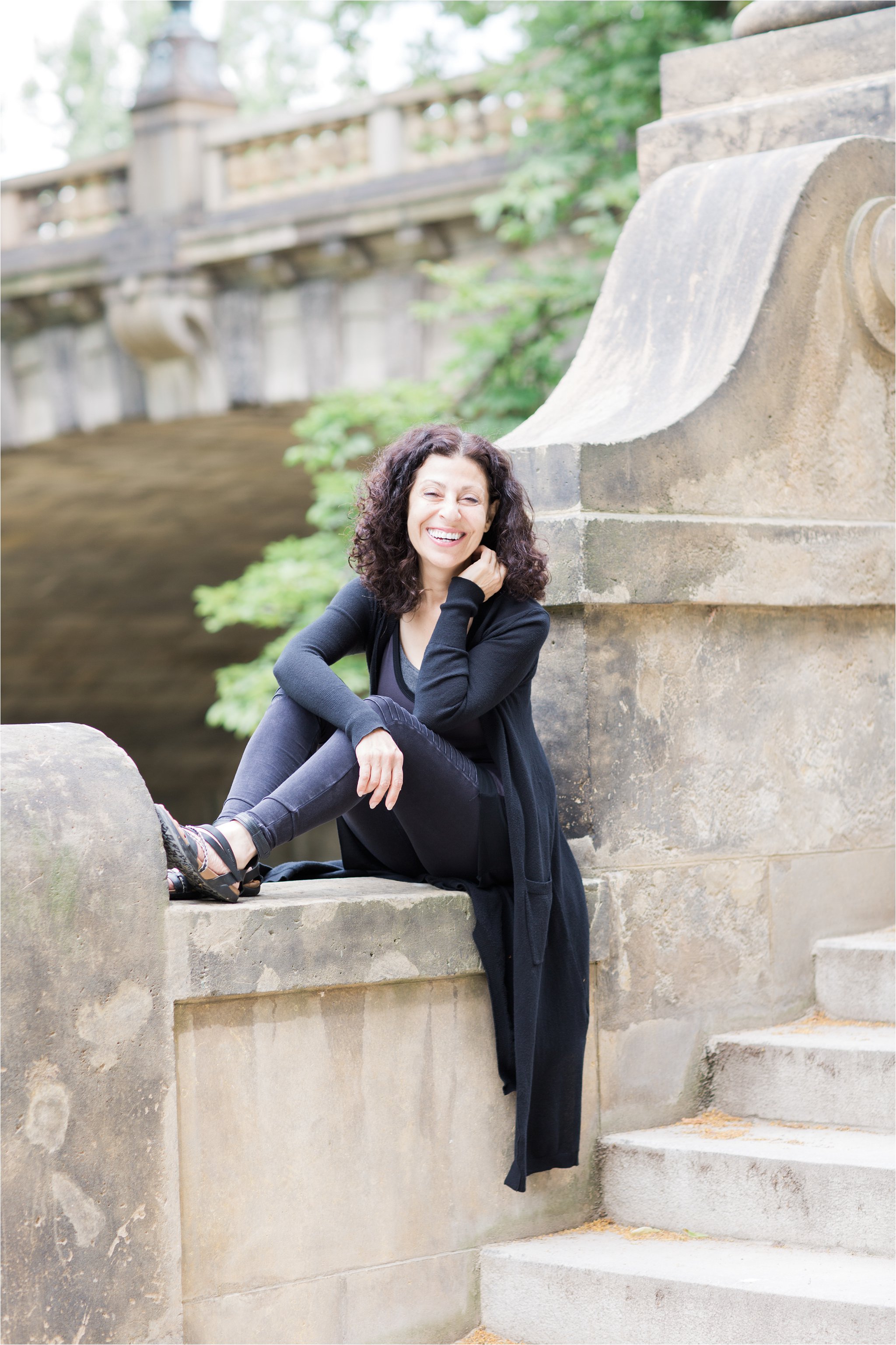 Fereshteh, Laughing(C) Maundy Mitchell