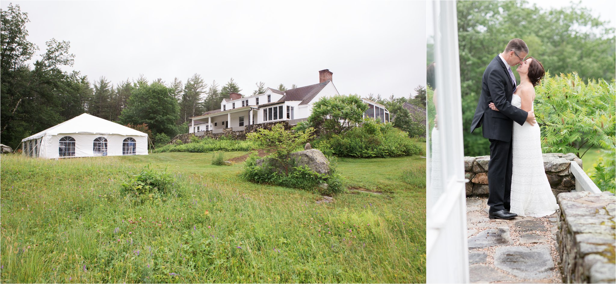 Antique Farmhouse and Bride & Groom (C) Maundy Mitchell