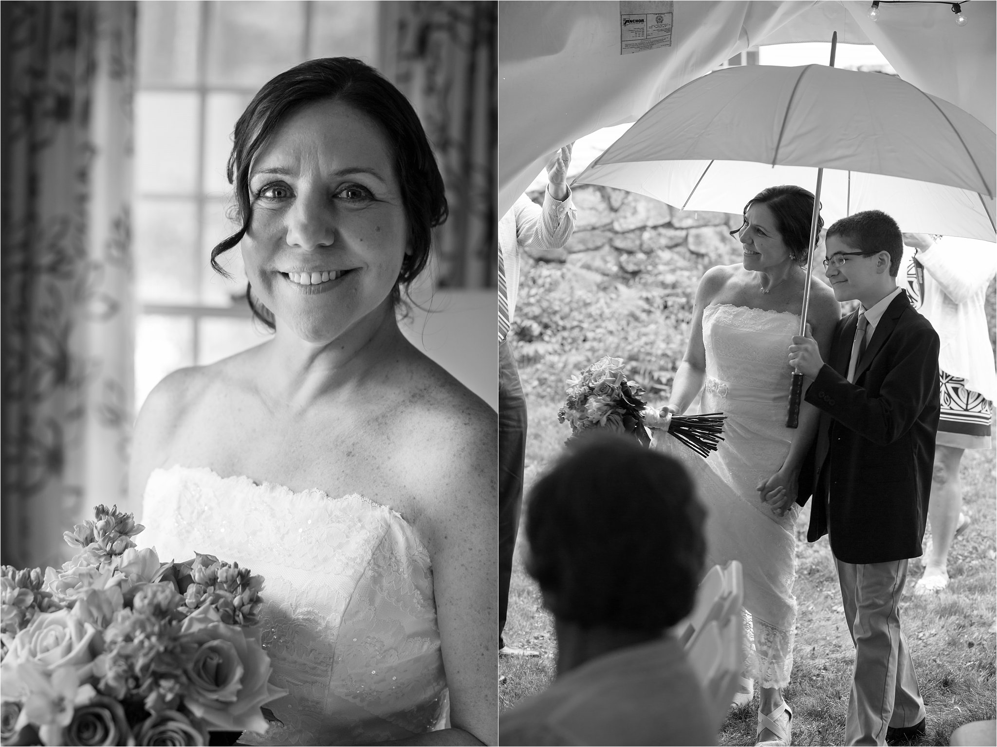 Rainy Wedding (C) Maundy Mitchell