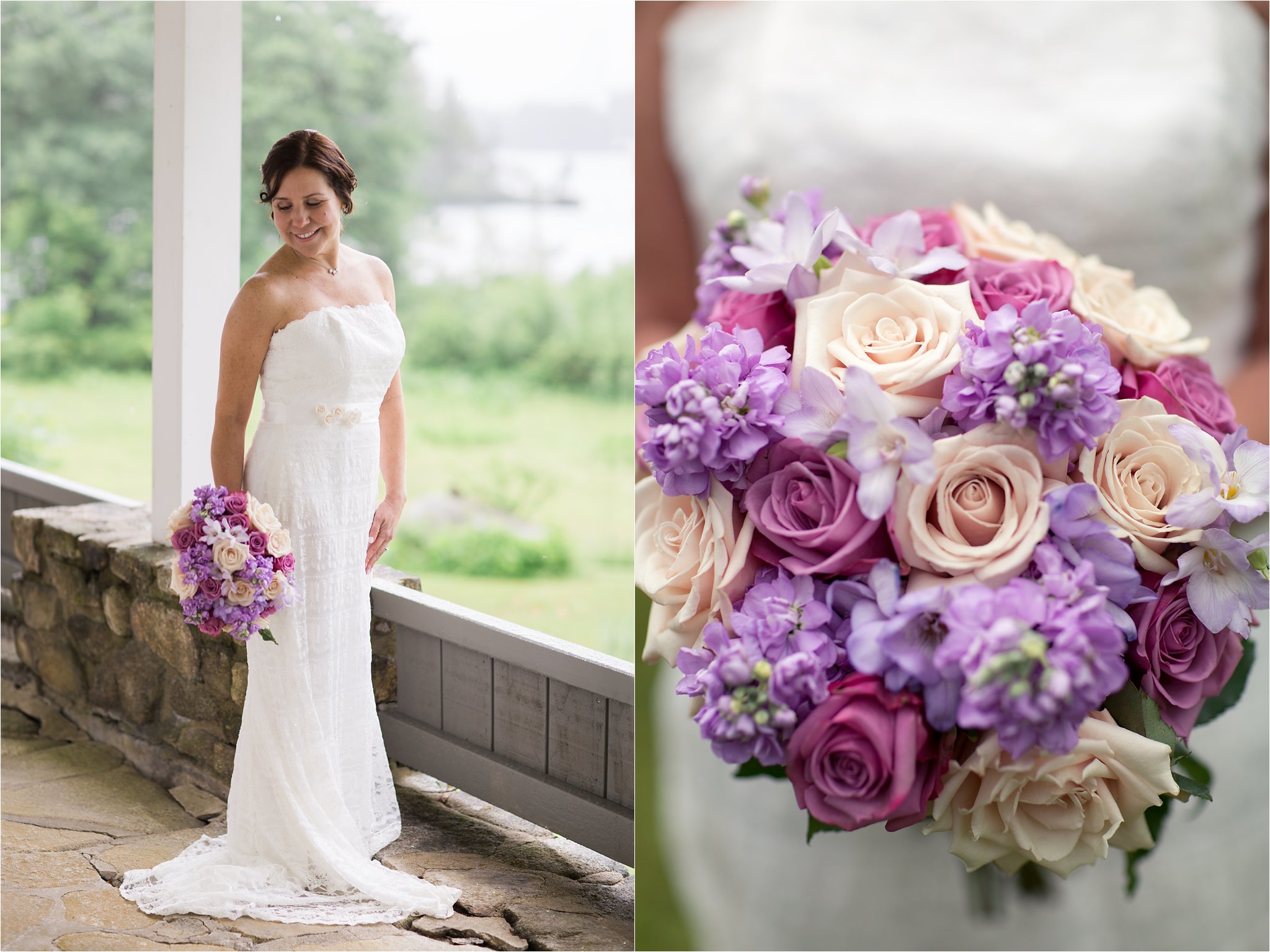 Bridal Portrait and Bridal Bouquet (C) Maundy Mitchell