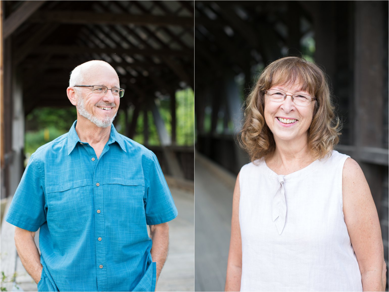 Portraits at Covered Bridge (C) Maundy Mitchell