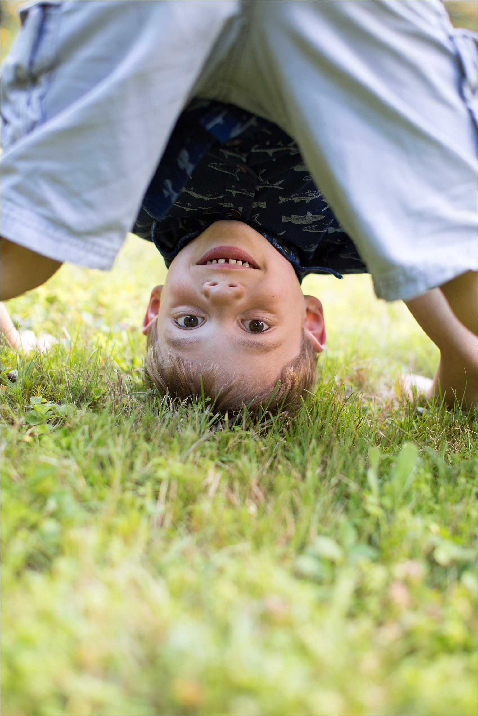 Boy Doing Somersault © 2015 Maundy Mitchell