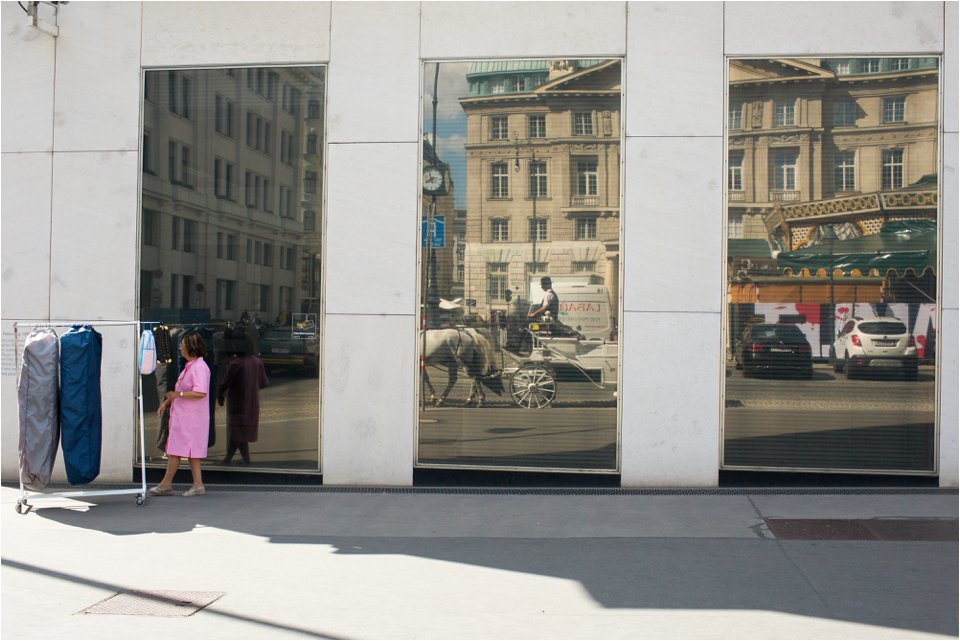 Reflections in Vienna (C) Maundy Mitchell