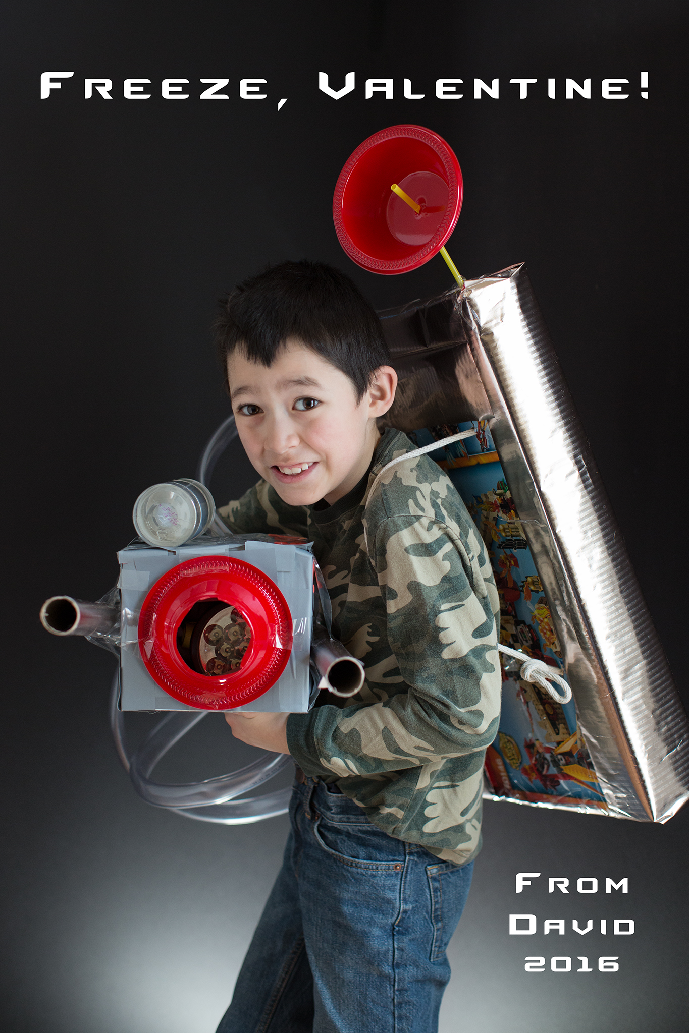 Children's Valentine Portrait