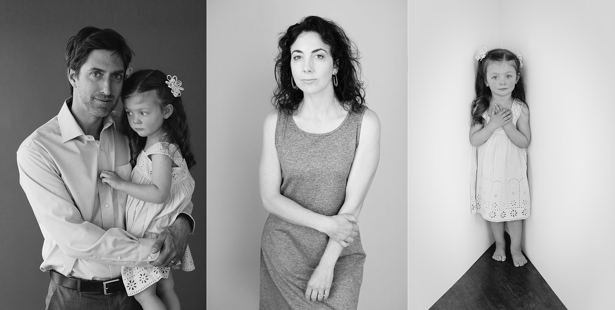 Black & White Portraits of Family with Young Girl_0003.jpg