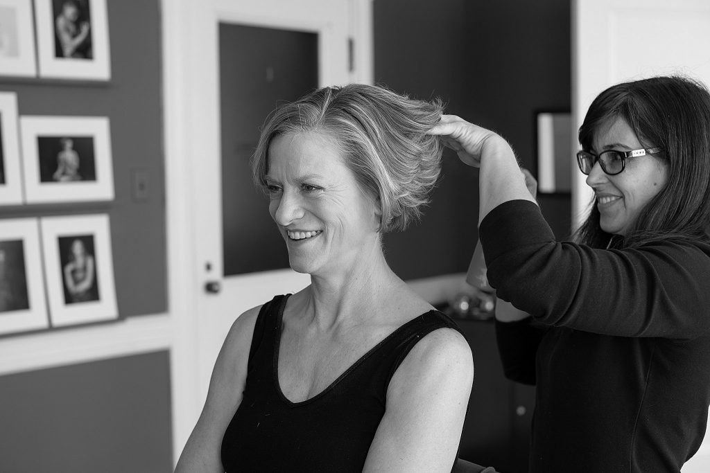 Professional hair and makeup at Maundy Mitchell Photography