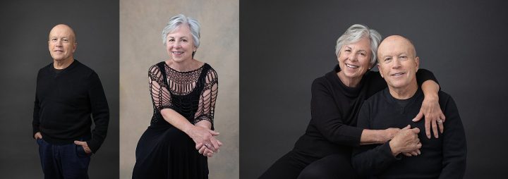 Couples portraits of Rosemary and Herb