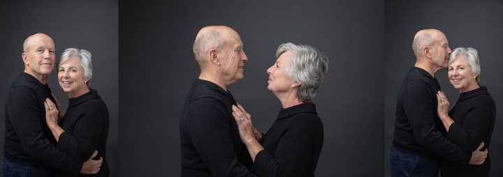 Three portraits of Rosemary and Herb