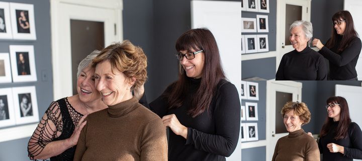 Professional hair and makeup styling for Rosemary and Jean by Melissa Hanson
