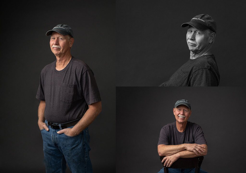 casual men's family portraits