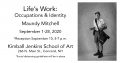 "Life's Work: Occupations & Identity"