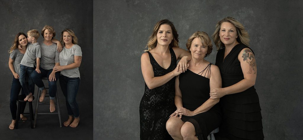 Vanity Fair inspired family photos