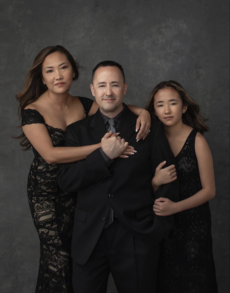 Vanity Fair inspired family portrait