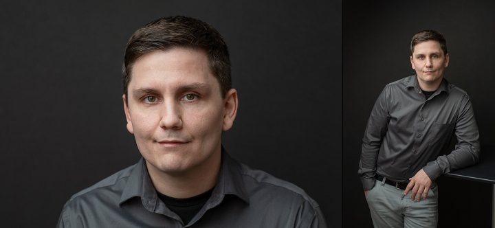 Author Michael Burnham's new headshots