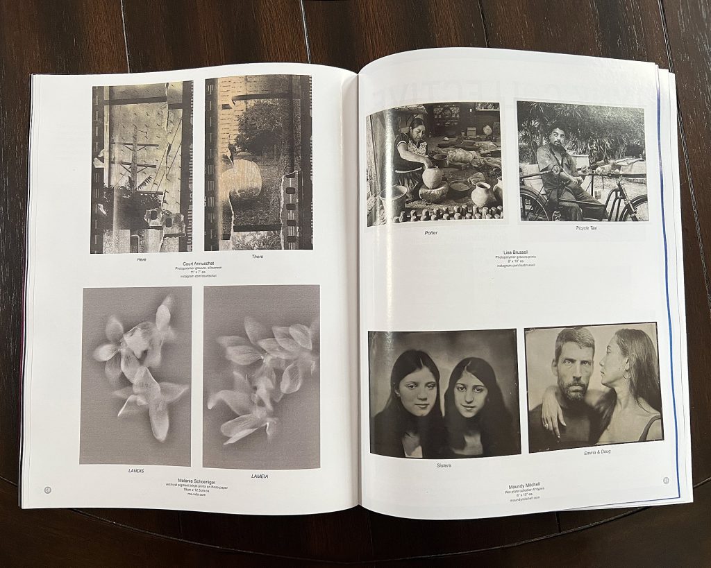 Maundy Mitchell's tintype portrait photographs published in The Hand Magazine