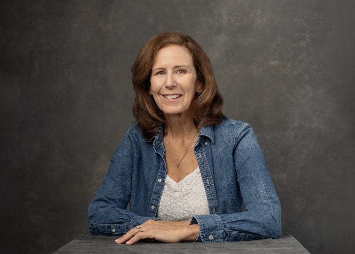 Robin wearing a denim shirt - The Over 50 Revolution portrait experience