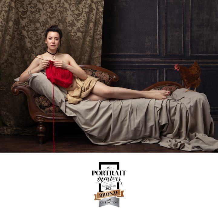"Olympia" wins Bronze with Distinction award from The Portrait Masters