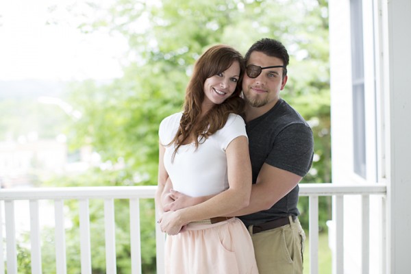 couple on porch