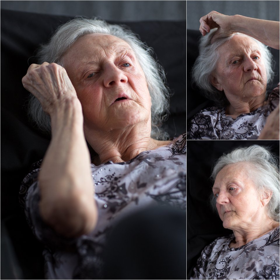 Elderly woman (C) Maundy Mitchell