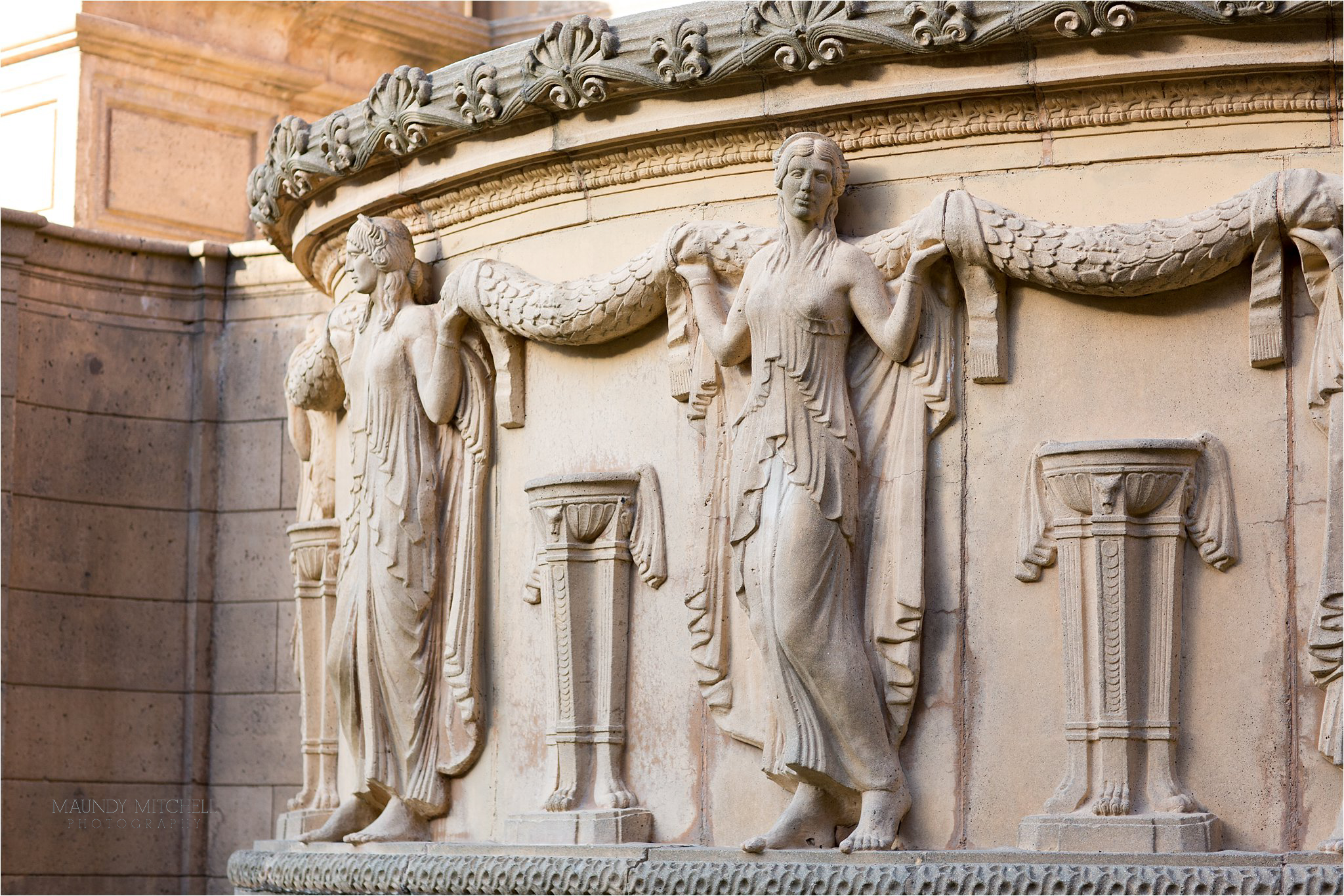 Architectural Detail at The Palace of Fine Arts