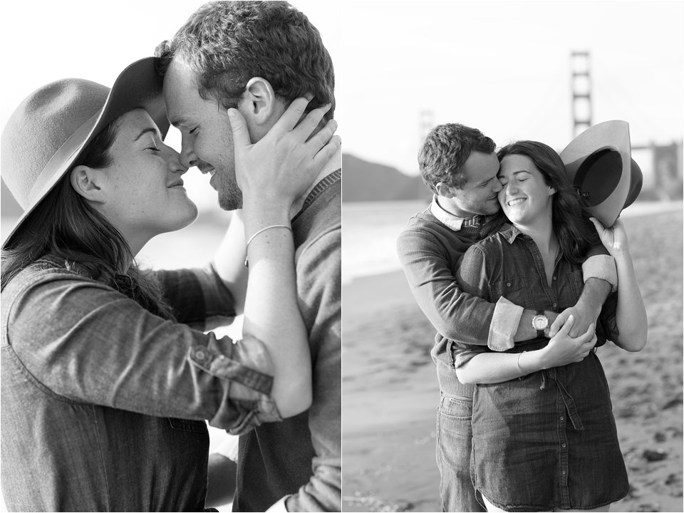 Black & White Engagement Photos