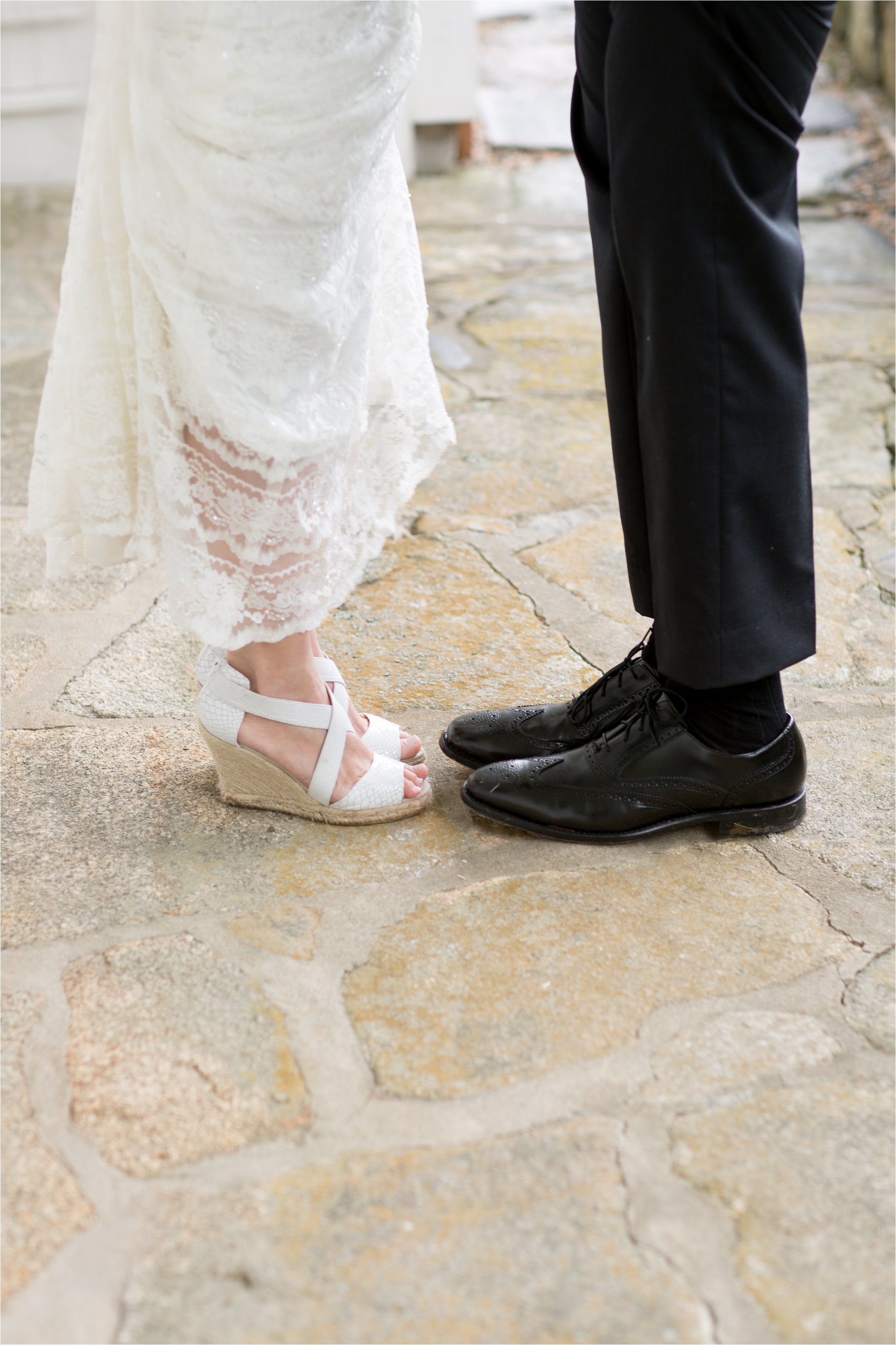 Shoes of Bride and Groom (C) Maundy Mitchell