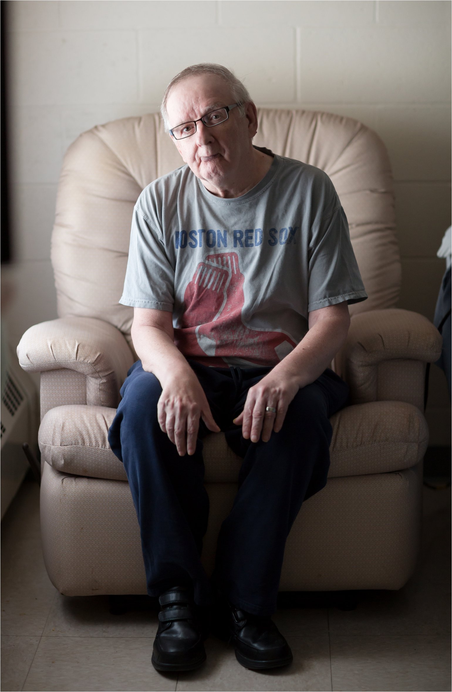 Elderly Man in Chair (C) Maundy Mitchell
