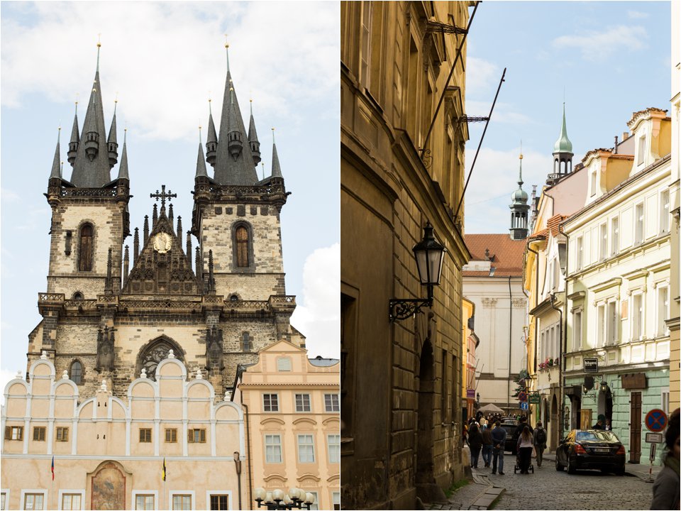 Prague architecture and street (C) Maundy Mitchell