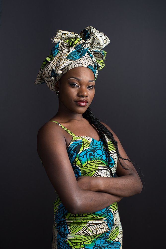 Lea - Portraits in African Dress | Maundy Mitchell Photography