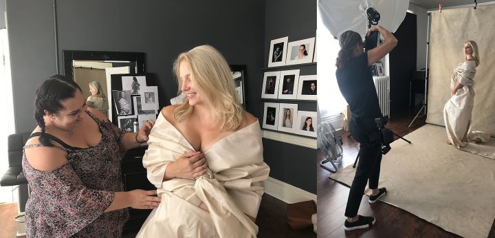 Behind the scenes styling