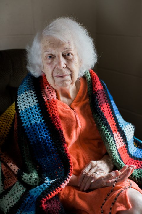 Portrait of Irene, Belknap County Nursing Home 2015