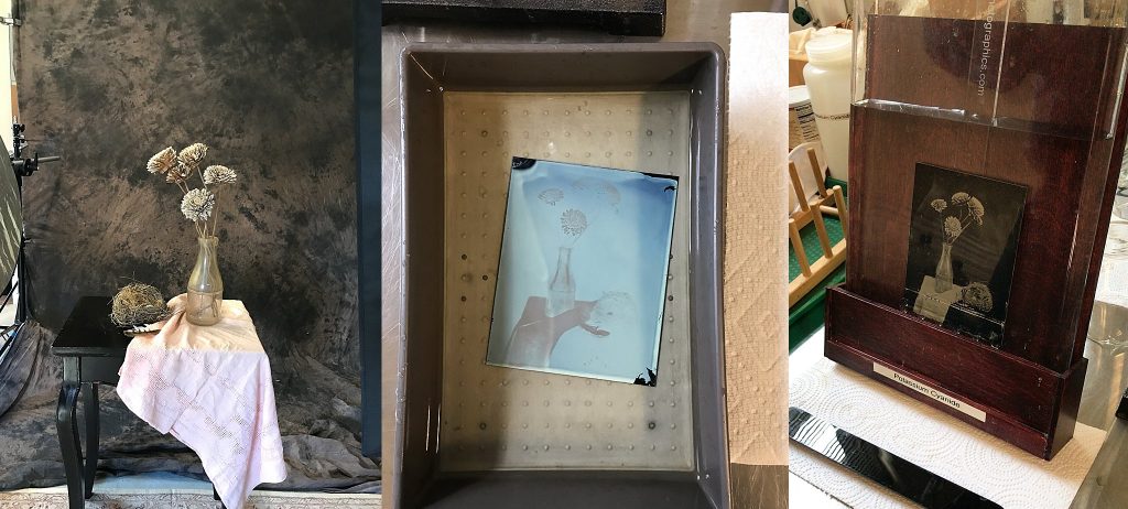 Some of the wet-plate collodion process of a still life