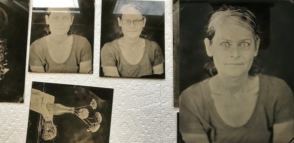 Tintypes of Maundy Mitchell by Gary Samson