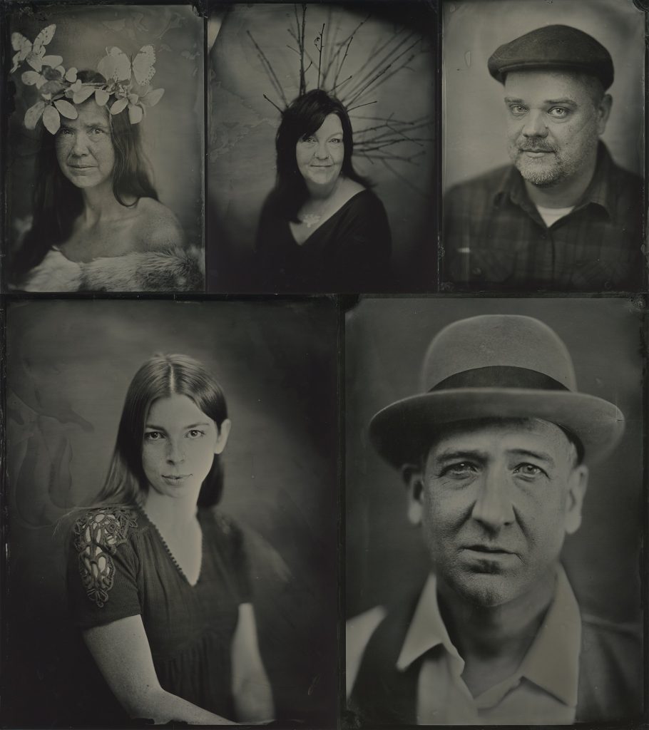 Tintype portraits by Maundy Mitchell in Plymouth, NH