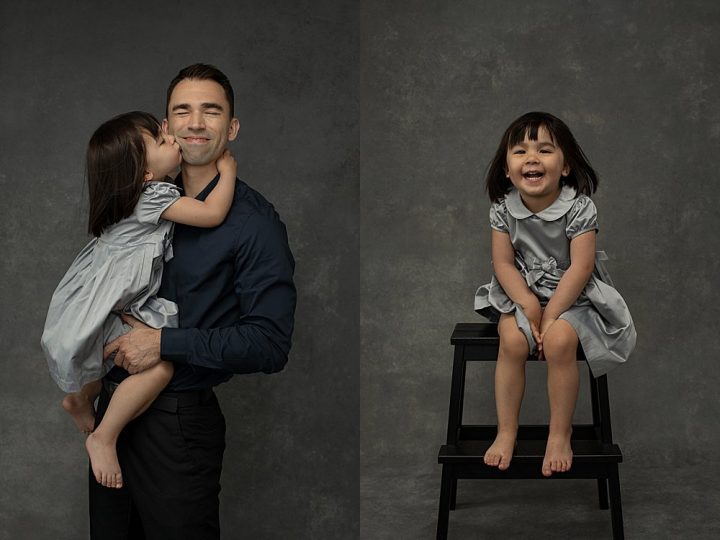 NH family portraits - father and daughter