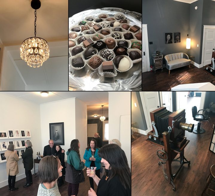 Images from the New Studio Open House event in April 2022 at Maundy Mitchell Photography